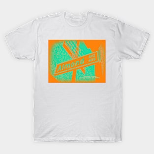 Almond Avenue, Long Beach, CA TANGO Orange by Mistah Wilson T-Shirt